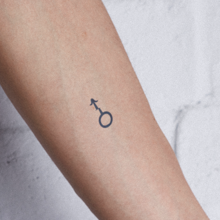 Upper by Jen Howe is a temporary tattoo from inkbox - 1