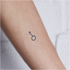 Upper by Jen Howe is a temporary tattoo from inkbox - 0