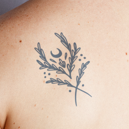 Harvest Moon by Kristine Vodon is a Flowers temporary tattoo from inkbox - compliment