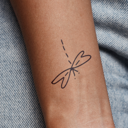 Fly By by apheria is a Animals temporary tattoo from inkbox - compliment