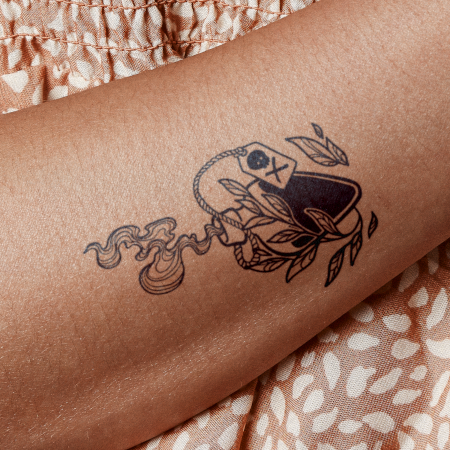 Hemlock by Kristine Vodon is a temporary tattoo from inkbox - compliment