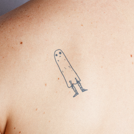 Ghosted by sketchnate is a temporary tattoo from inkbox - 1