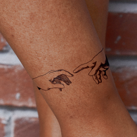 Michelangelo by Angelo R is a temporary tattoo from inkbox - 1