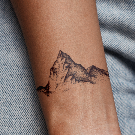 Mountanius by Britney Olivares is a temporary tattoo from inkbox - main