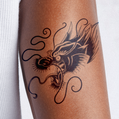 Tatsu by inkbox is a Animals temporary tattoo from inkbox - main