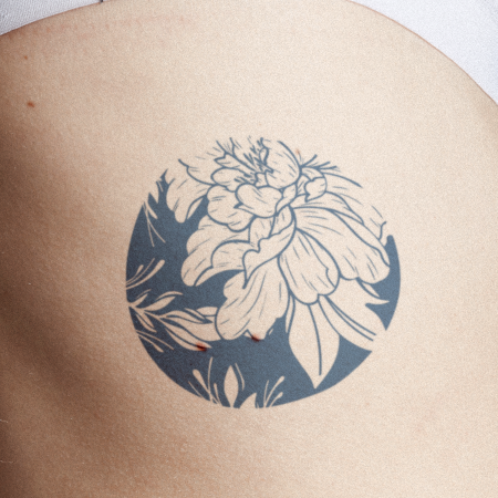Night Bloom by Karen Santora is a Flowers temporary tattoo from inkbox - compliment