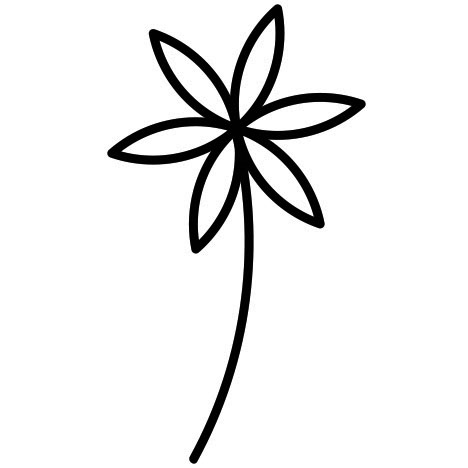 Mini Leaf by Felipe Sena is a Flowers temporary tattoo from inkbox - stencil