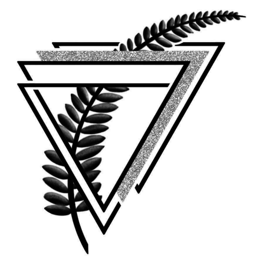 Weave Leave by Riley McKenzie is a Geometric temporary tattoo from inkbox - stencil