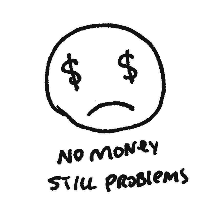 No Money by sketchnate is a temporary tattoo from inkbox - design