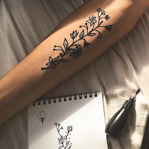 0.5oz Freehand Ink by inkbox tattoos is a temporary tattoo from inkbox - 3