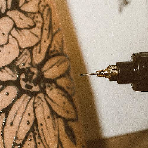 1oz Freehand Ink by inkbox tattoos is a temporary tattoo from inkbox - 3