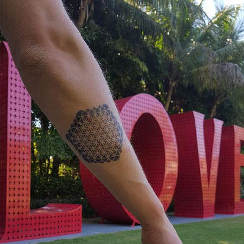 Abydos by Felipe Sena is a Flowers temporary tattoo from inkbox - 0