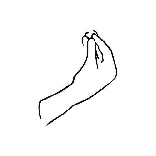 Alfredo by TheLazyRed is a Minimal temporary tattoo from inkbox - 1