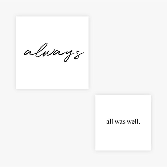 Always by inkbox tattoos is a temporary tattoo from inkbox - 0