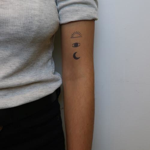 Amalthea by inkbox is a Space temporary tattoo from inkbox - 2