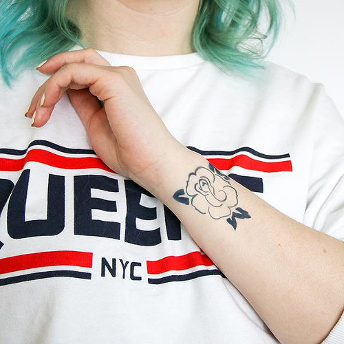 Amtra by Kristine Vodon is a Flowers temporary tattoo from inkbox - 0