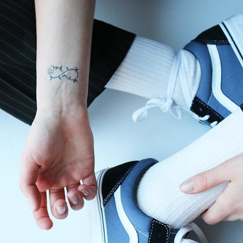 Anant by Felipe Sena is a Flowers temporary tattoo from inkbox - 0