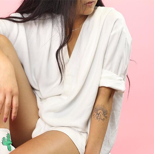 Aoraki by kimblackart is a Nature temporary tattoo from inkbox - 2