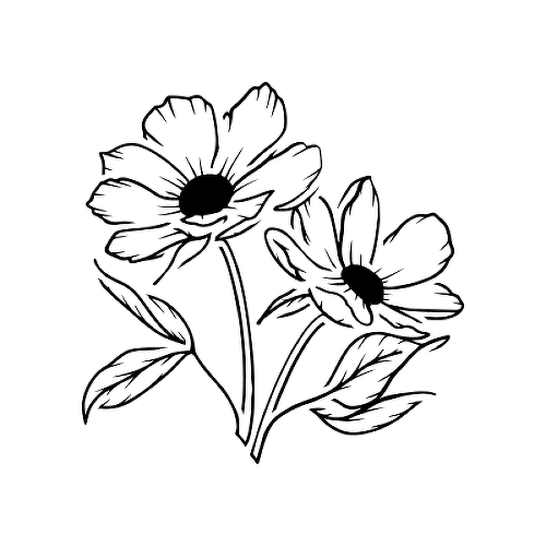 Asteraceae by Krysten is a Flowers temporary tattoo from inkbox - 1