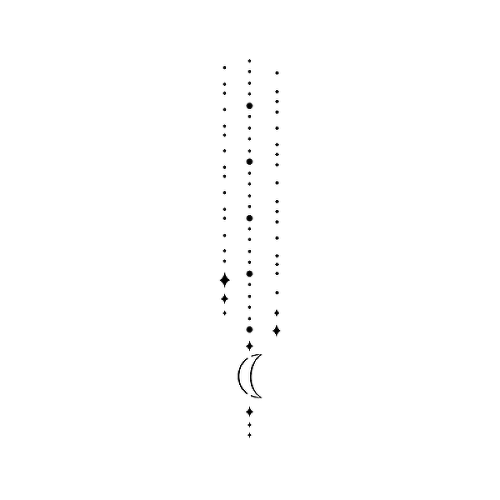 Asteria by Lily Donald is a Geometric temporary tattoo from inkbox - 1