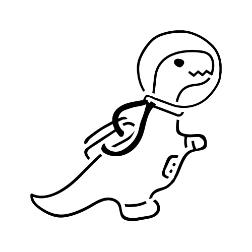 Astro Rex by Geige Silver is a temporary tattoo from inkbox - design