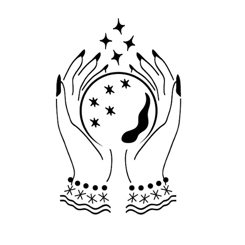 Astromancy by Felipe Sena is a Spiritual temporary tattoo from inkbox - 1