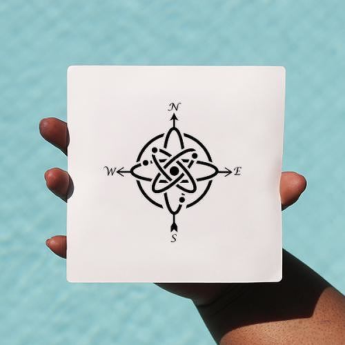 Atomica by Katie L is a Science temporary tattoo from inkbox - 0