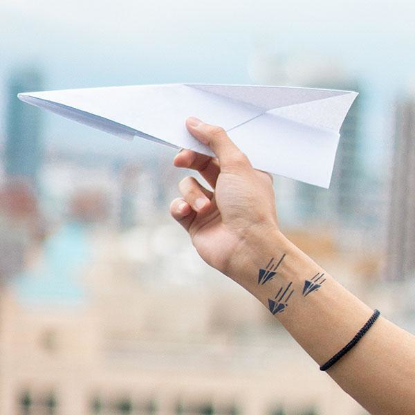 Avion by Lily Donald is a temporary tattoo from inkbox - 0