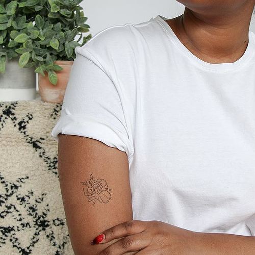 Ayana by Olivia-Fayne is a Flowers temporary tattoo from inkbox - 0