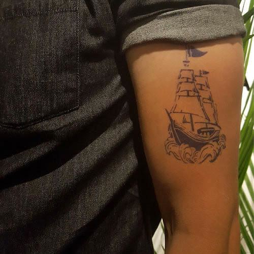 Baco by inkbox is a Nautical temporary tattoo from inkbox - 1