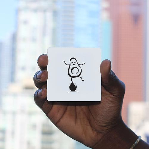 Balancing Act by Joel is a Minimal temporary tattoo from inkbox - 0