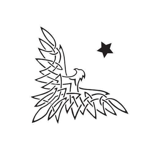 Bald by inkbox temporary tattoos is a Geometric temporary tattoo from inkbox - 1