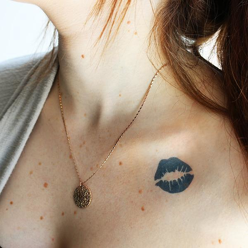Basium by Kristine Vodon is a Body temporary tattoo from inkbox - 2