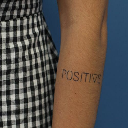 Bayes by inkbox is a Quotes temporary tattoo from inkbox - 0