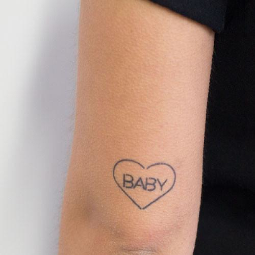BB by Curt Montgomery is a Hearts temporary tattoo from inkbox - 0