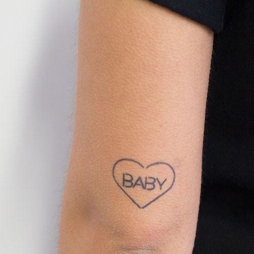 BB by Curt Montgomery is a Hearts temporary tattoo from inkbox - 2