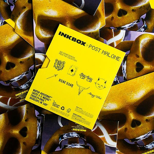 Bear by Inkbox + Post Malone is a Animals temporary tattoo from inkbox - 3
