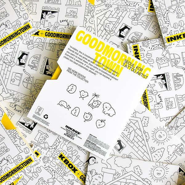 Bichon Friend by GoodMorningTown is a temporary tattoo from inkbox - 1