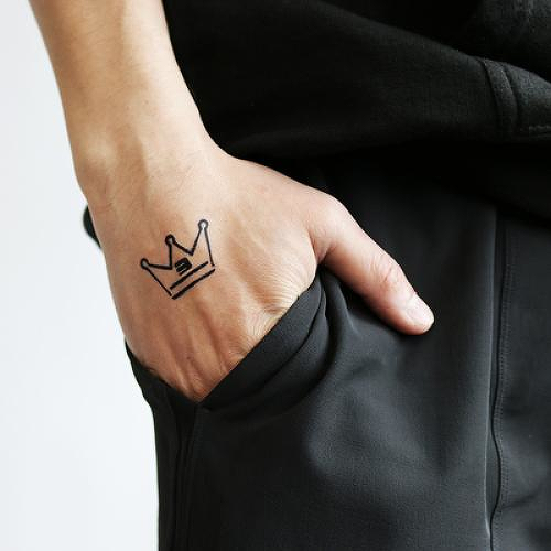 Big Bang by Alyssa Follett is a Music temporary tattoo from inkbox - 0