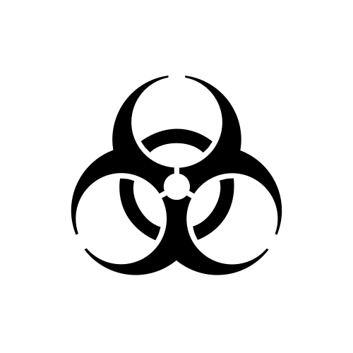 Biohazard by Kathryn Chan is a temporary tattoo from inkbox - design