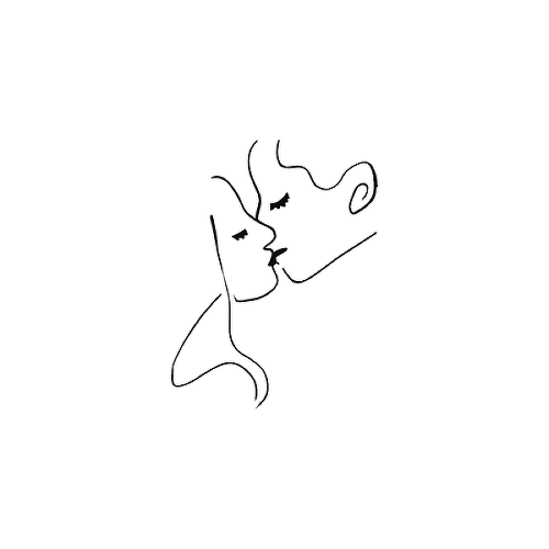 Bisou by @heyyJules_ is a Minimal temporary tattoo from inkbox - 1