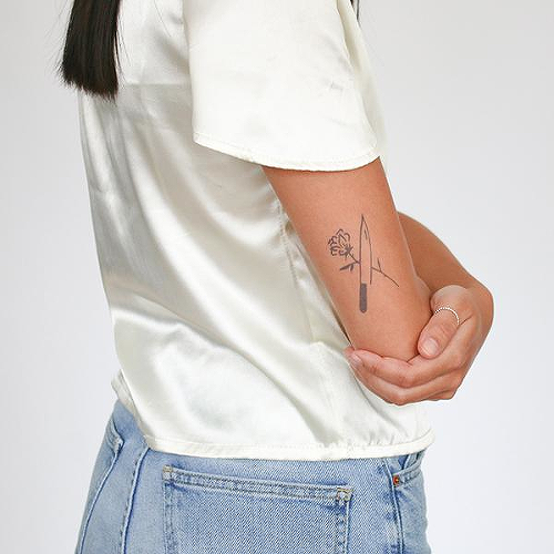 Bittersweet by Mikie Jae is a Flowers temporary tattoo from inkbox - 0