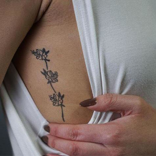 Bloom by Felipe Sena is a Flowers temporary tattoo from inkbox - 2