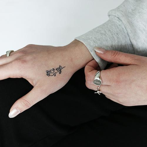 Blush by Felipe Sena is a Flowers temporary tattoo from inkbox - 0