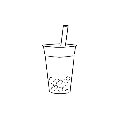 Boba by Addison Llanos is a Food & Drink temporary tattoo from inkbox - 1