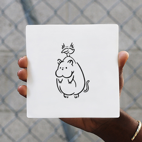 Boh by Natalie Mi is a Animals temporary tattoo from inkbox - 1