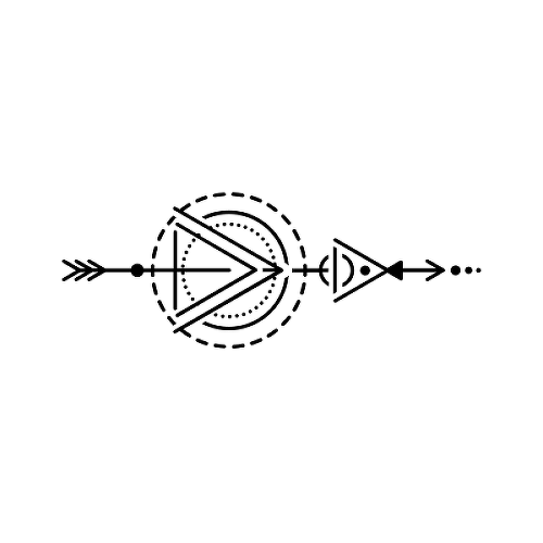 Bohoaro by miriamkross is a Arrows temporary tattoo from inkbox - 1
