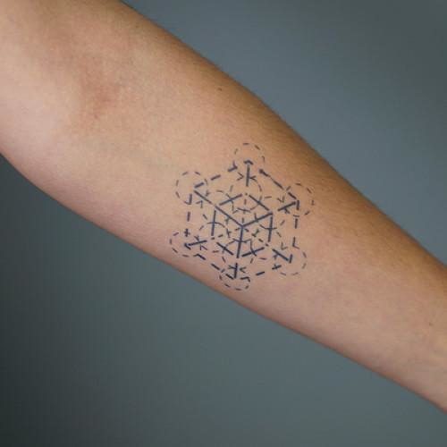 Boole by inkbox is a Geometric temporary tattoo from inkbox - 0