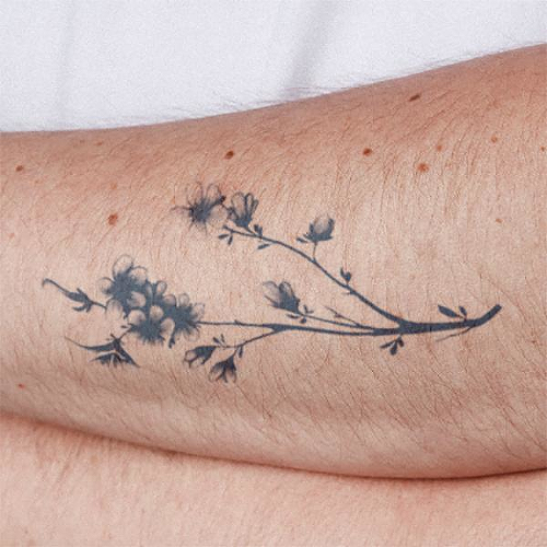 Bouquet Bundle of 4 by inkbox tattoos is a Flowers temporary tattoo from inkbox - 2