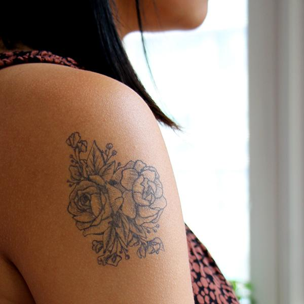 Full Bloom by inkbox tattoos is a temporary tattoo from inkbox - 1